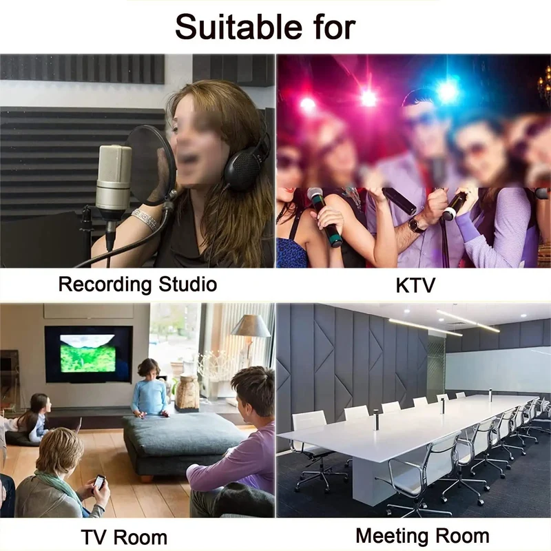 Sick Sound Control With High Density Acoustic Foam Panels Fabric Wrapped For Total Room Makeover Gray Polyester Wall Tiles Pack Of 30 For Recording Studios Lounges And Any Space Craving Pro Vibes