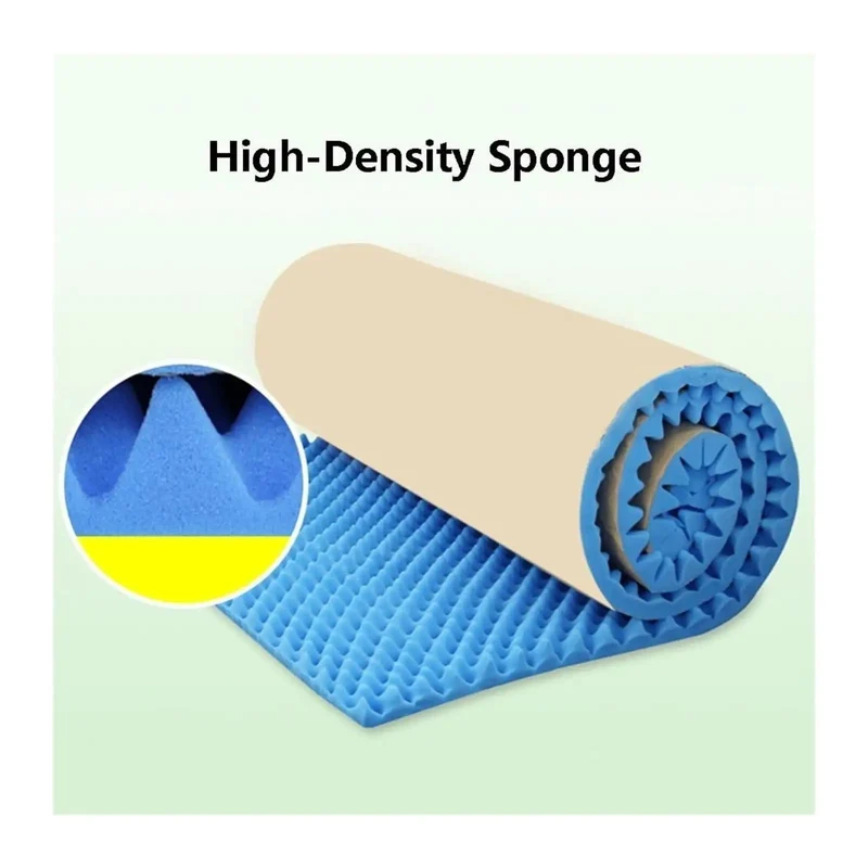 Heavy Duty Self Adhesive Acoustic Foam Panels With Classic Egg Crate Texture For Instant Noise Reduction Sleek Blue Sound Dampening Wall Tiles For Cool Home Studios And No Sweat Install