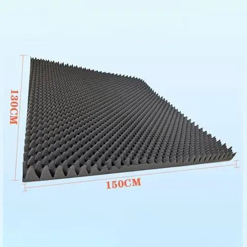 High Density Egg Crate Soundproof Foam Pads For Upright Piano And Studio Walls Ditch The Echo Build Quiet Vibes Home Office Gear Crush The Noise Easy Wall Mount Acoustic Treatment Blocks