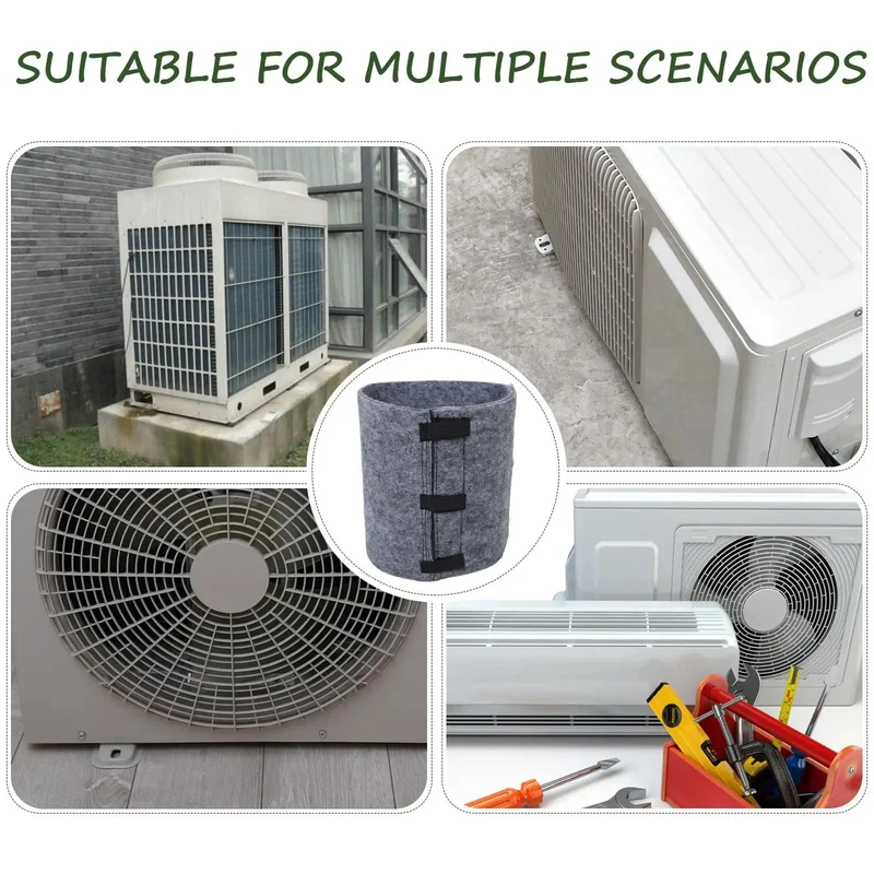 Top Shelf Outdoor AC Compressor Soundproofing Foam Wrap With Heavy Duty Straps And Self Adhesive Insulation Blanket Kicks The Noise And Keeps Your Setup Vibing Cool All Year Round