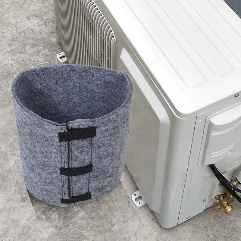 Self Adhesive Soundproof Foam Boards For Ac Compressor Units With Thick Sponge Noise Reduction Blanket For Outdoor Ac Soundproofing No Sweat Install And Solid Noise Stopping Power
