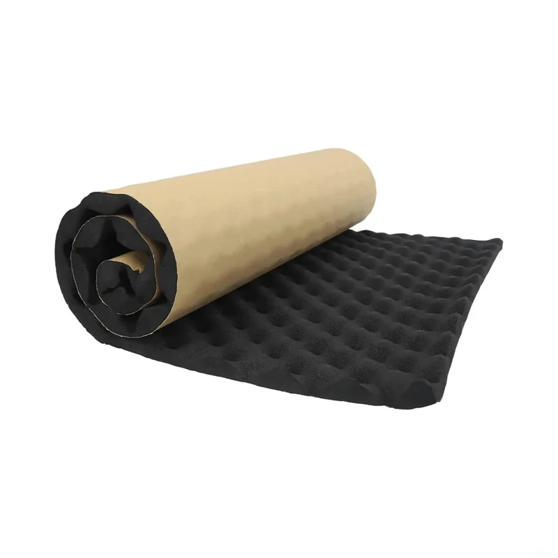 Pro Level Acoustic Foam Tiles For Car Sound Deadening And Studio Noise Reduction High Density Bass Traps For Recording Studios Home Gyms And Theaters Straight Up Audio Game Changer