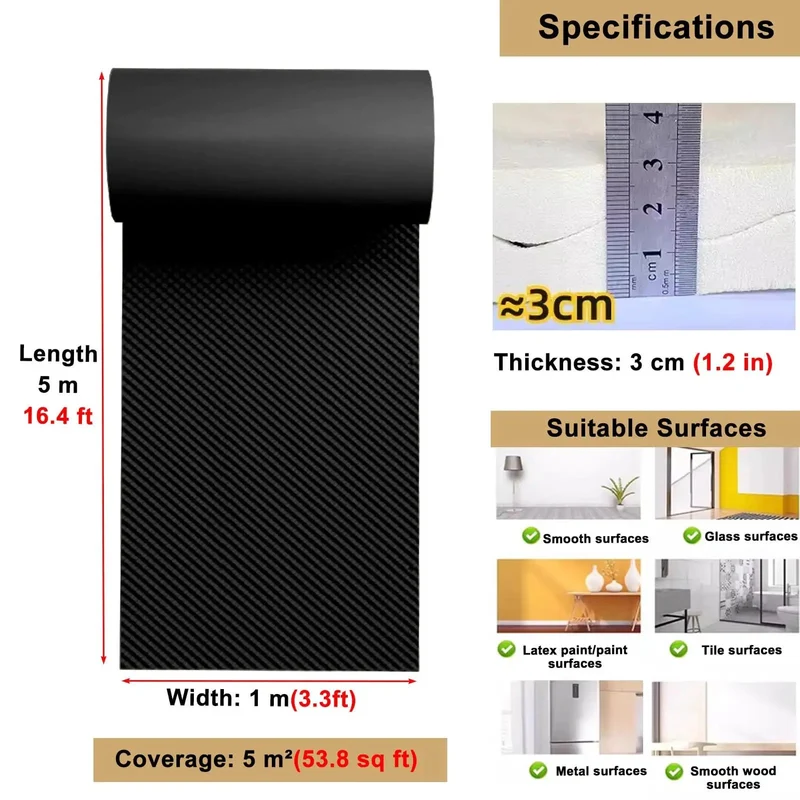 Orange High-Density Acoustic Foam Panels with Self Adhesive Peel and Stick to Banish Echo for Studio Vibes. These Easy Cut Soundproofing Wall Panels Offer Nifty Noise Reduction for Music Rooms and Home Theaters. A Dope Audio Dampening Solution.