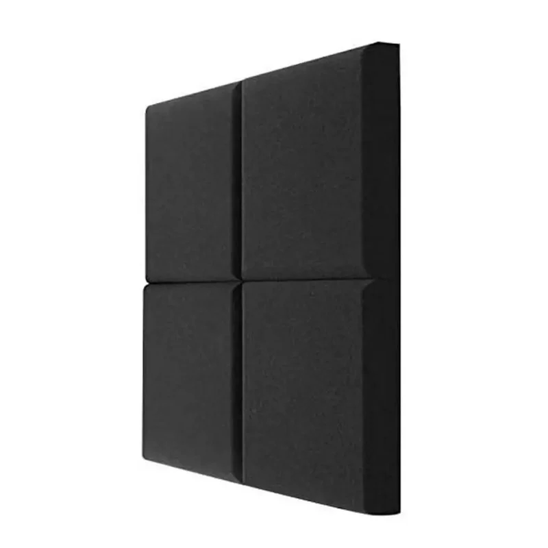 Solid Soundproof Foam Panels For Home Studio Acoustic Wall Tiles With Beveled Wedge Design Flame Retardant Polyurethane Insulation Bricks Crush Echo And Block Room Noise 12 Pack Next Level Audio Gear Boasting Pro Grade Build Smooth Finish For Any Project