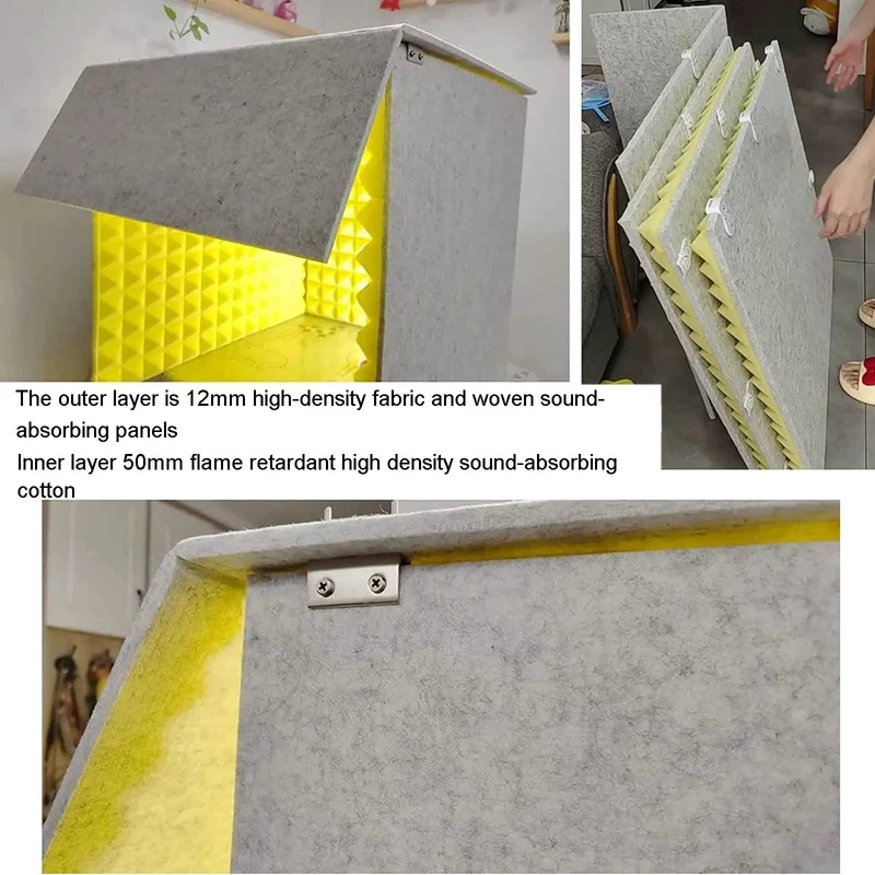 Top Shelf Acoustic Foam Panels And Soundproof Insulation Boards For Home Office Video Calls Noise Reduction Wall Tiles Straight Up Killer Performance Hella Quiet Studio Vibes