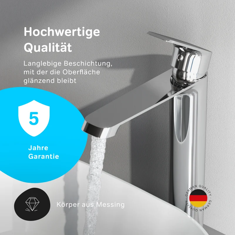 Hohe Waschtischarmatur Func – F8F92000