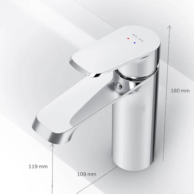 Waschtischarmatur Func mit Klick-Ablaufgarnitur – F8F82100