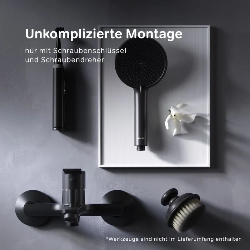 Wannenarmatur Play, Schwarz – F8Y10022