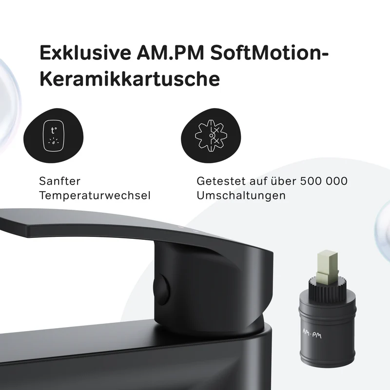 Waschtischarmatur Play, Schwarz – F8Y02122