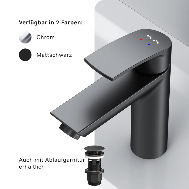 Waschtischarmatur Play, Schwarz – F8Y02122