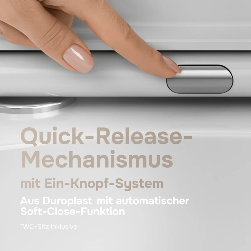 Wand-WC Flash AquaSpin spülrandlos mit WC-Sitz – CNA1901PSC