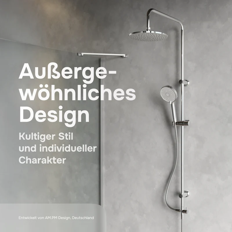 Duschsystem Play mit Regendusche – F078Y000