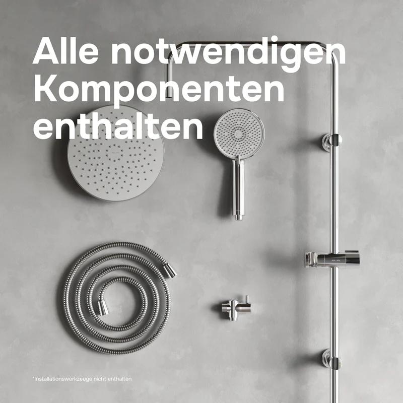 Duschsystem Play mit Regendusche – F078Y000