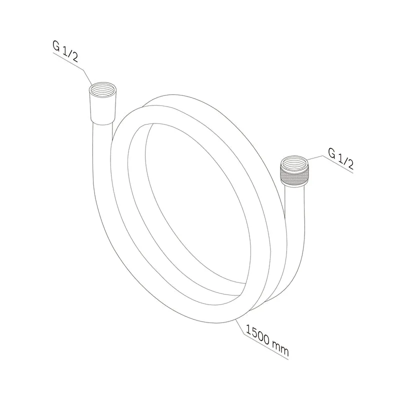 Duschschlauch 150 cm – F0415B00