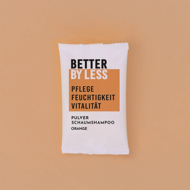 Trial & Travel Shampoo Pulver | Orange