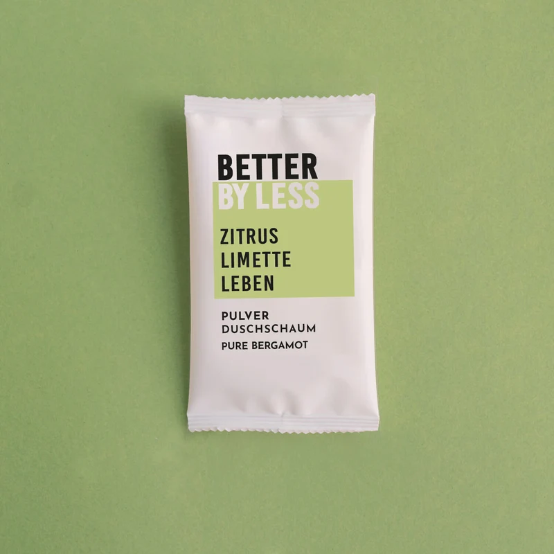 Trial & Travel Duschschaum Pulver | Pure Bergamot