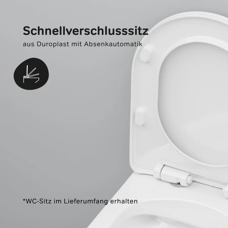 WC-Komplettset X-Joy S mit Vorwandelement und Betätigungsplatte in Chrom – IIS90151.XB1701