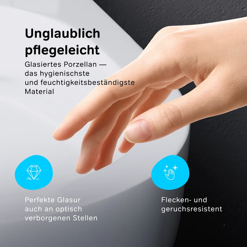 Wand-WC Spirit V2.0 AquaSpin spülrandlos mit WC-Sitz – CSB190P0SC