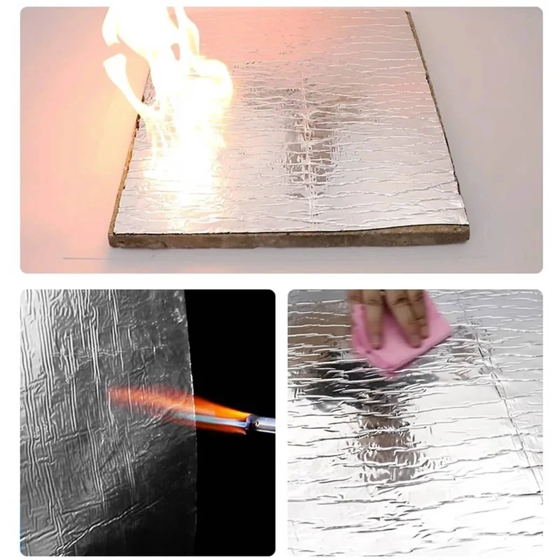 Hella Tough Asphalt Roof Shingle Repair Tape With Reflective Aluminum Foil Backing Offers Kickass Waterproof Shield And Nailed Pro Seal For Plugging Any Leaking Gutter Window Or Roof Leak On The Spot