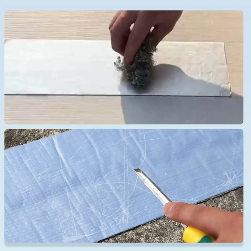 Pro Grade Asphalt Roof Repair Tape For Shingle Leak Fix And Gutter Patch Waterproof Seal Strip Aluminum Foil Backing High Temp Insulation Holdin Strong Solid As A Rock