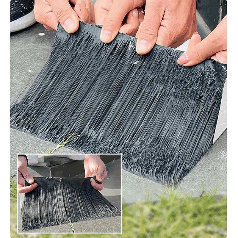 Heavy Duty Self Sealing Asphalt Tape With Aluminum Foil Backing Waterproof Bitumen Roll For Roof Patches Window Seals And Boat Repair Work Killer Grip No Sweat Fix For Shingles Leaks And Surface Cracks