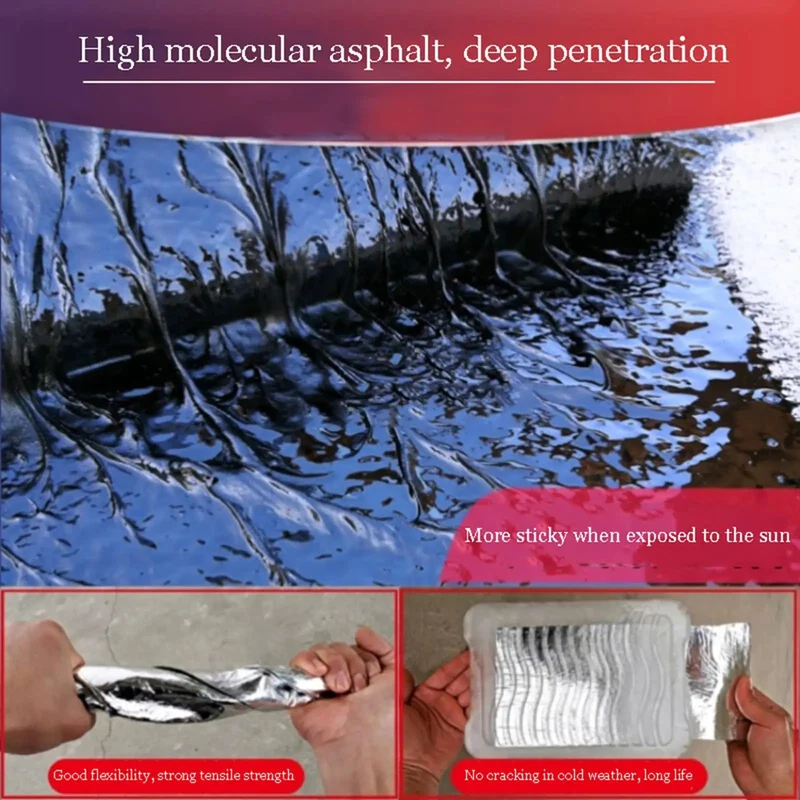 Hella Tough Self Adhesive Butyl Seal Tape With Heat Reflective Aluminum Foil Backing For Roof Leak Fix And Gutter Repair Weatherproof Outdoor Taping No Sweat Quick Patch Pro Grade Setup