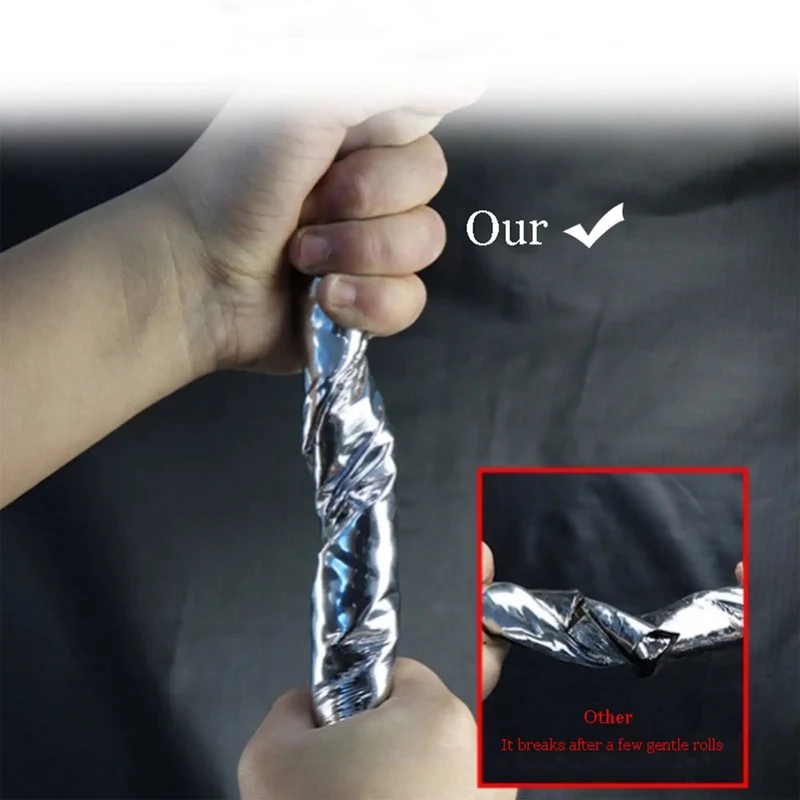 Self Healing Butyl Roofing Seal Tape With Reflective Aluminum Foil Backing For Waterproof Gutter Window And Shingle Jobs Heavy Duty Grip Tough As Nails Odorless