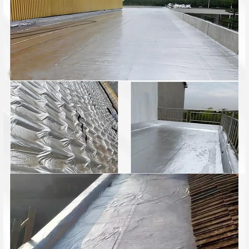 Hella Tough Self Adhesive Roof Tape With Thick Aluminum Foil Backing And Heavy Duty Bitumen Waterproofing Membrane Roll For Asphalt Shingles And Busted House Leaks Plus Pro Grade DIY Repair Underlayment