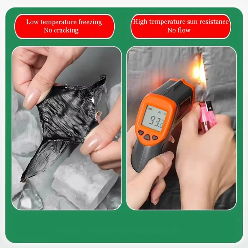Tough As Nails Bitumen Waterproof Tape With Sturdy Aluminum Foil Backing For Foolproof Rooftop Leak Fixes And Pro Grade Flashing Sealant Roll Crafted For The Long Haul