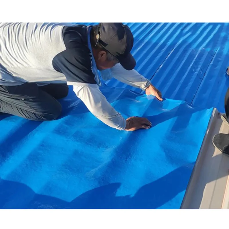 Heavy Duty Blue Waterproof Roof Repair Tape For Asphalt Shingles And Flashing Self Adhesive Strip Gives A Rock Tight Seal No Sweat Install Stops Leaks Cold Quick Fix Wins Big Now