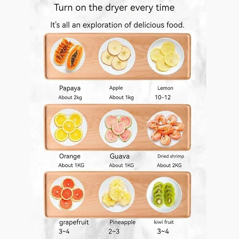 Six Tray Food Dehydrator Machine Harnessing Four Hundred Watt Power And Reliable Thermostat For Fast Fruit Vegetable Meat Jerky And Pet Treat Preservation Easy As Pie And Essentially Zero Drama