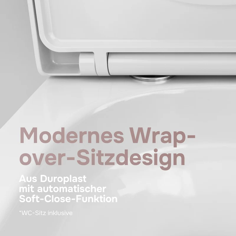 WC-Komplettset Libre mit Vorwandelement und Betätigungsplatte in Chrom - IIS90251.LB1900
