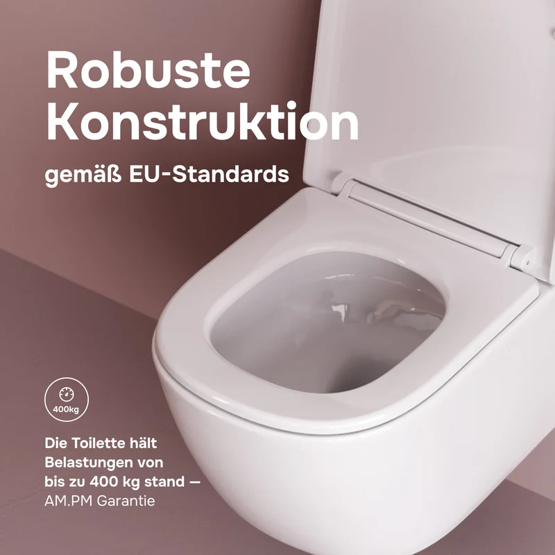 WC-Komplettset Libre mit Vorwandelement und Betätigungsplatte in Chrom - IIS90251.LB1900