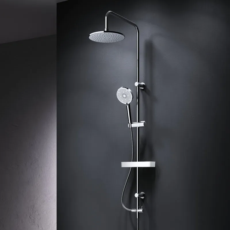 Duschsystem Play mit Regendusche und Duschablage – F078Y203