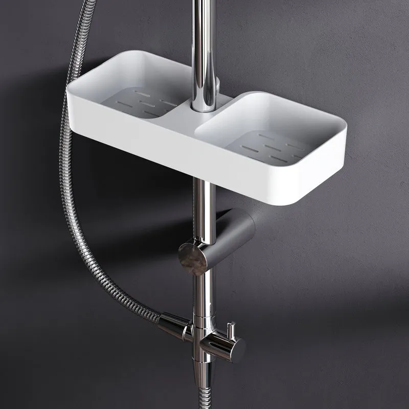 Duschsystem Play mit Regendusche und Duschablage – F078X203