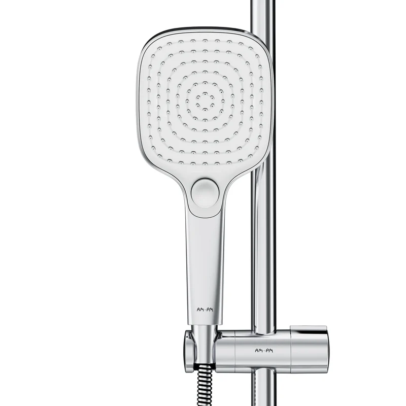 Duschsystem Play mit Regendusche und Duschablage – F078X203