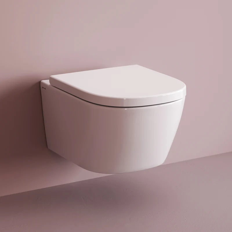 Wand-WC Libre AquaSpin spülrandlos mit WC-Sitz – CLB1900PSC