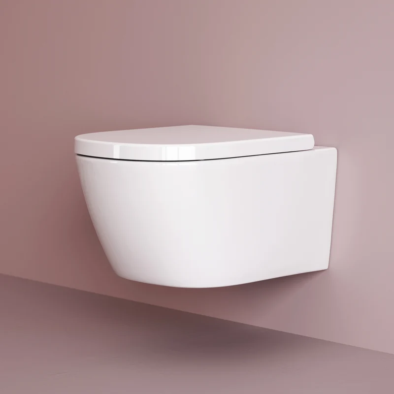 Wand-WC Libre AquaSpin spülrandlos mit WC-Sitz – CLB1900PSC