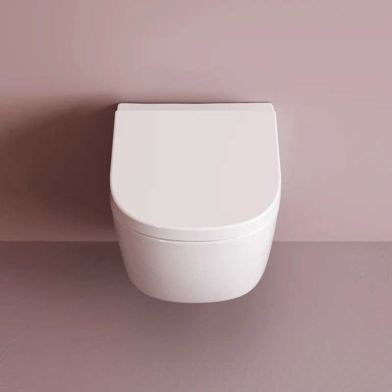 Wand-WC Libre AquaSpin spülrandlos mit WC-Sitz – CLB1900PSC