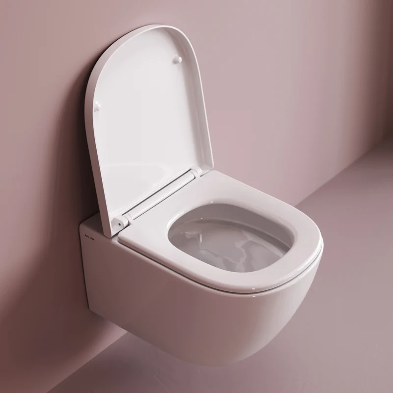 Wand-WC Libre AquaSpin spülrandlos mit WC-Sitz – CLB1900PSC