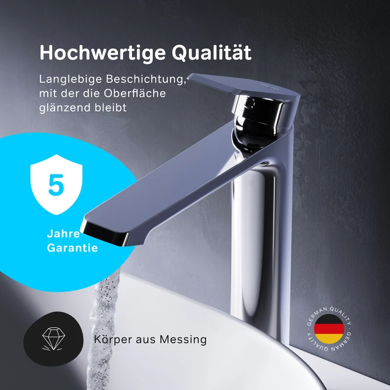 Hohe Waschtischarmatur Flash – FNA92000