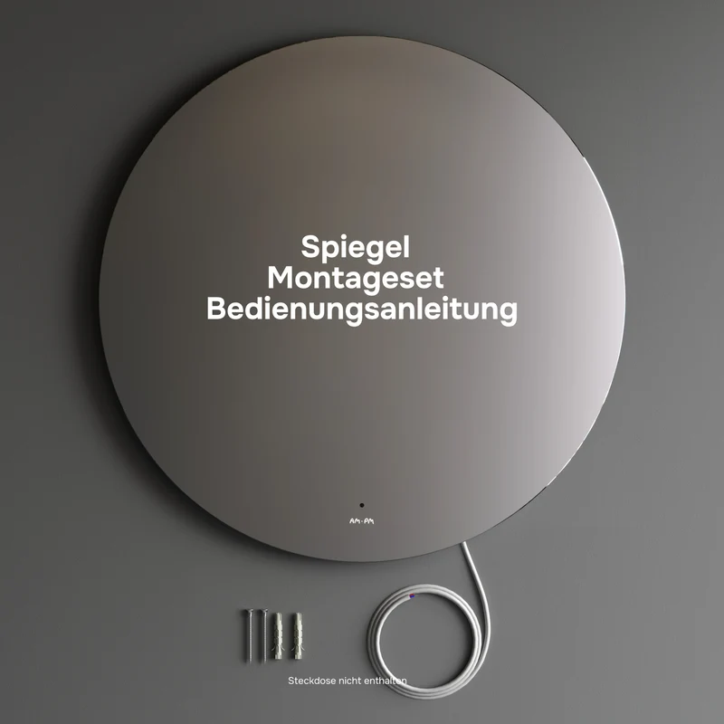 LED-Badspiegel Hit 80 cm, dimmbar, Touchless, Anti-Beschlag – MTAMOX40801S