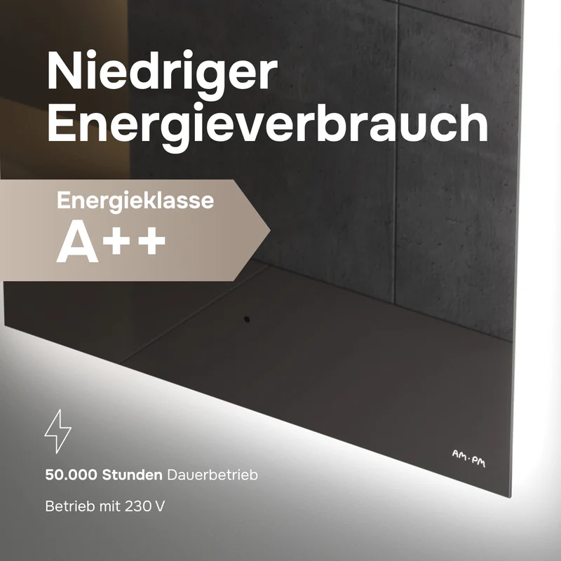 LED-Badspiegel Hit 80 cm, dimmbar, Touchless, Anti-Beschlag – MTAMOX10801S