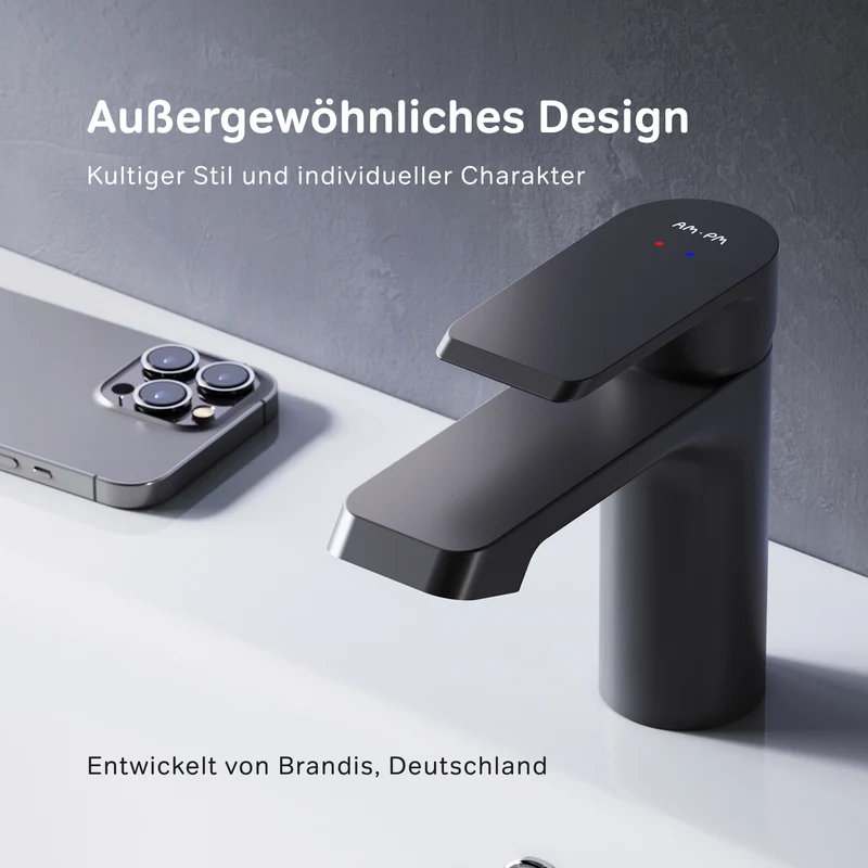 Waschtischarmatur Flash mit Klick-Ablaufgarnitur – FNA82122