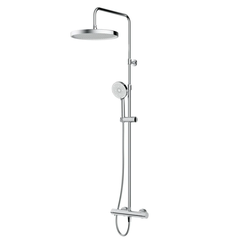 Duschsystem Play mit Thermostat und Regendusche – F078Z400