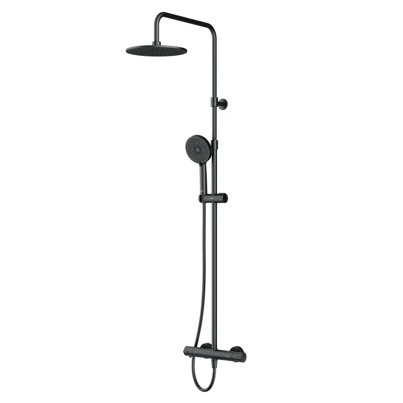 Duschsystem Play mit Thermostat und Regendusche – F078Y422
