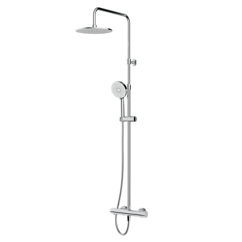 Duschsystem Play mit Thermostat und Regendusche – F078Y400