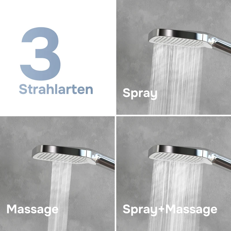 Duschsystem Play mit Regendusche – F078X000