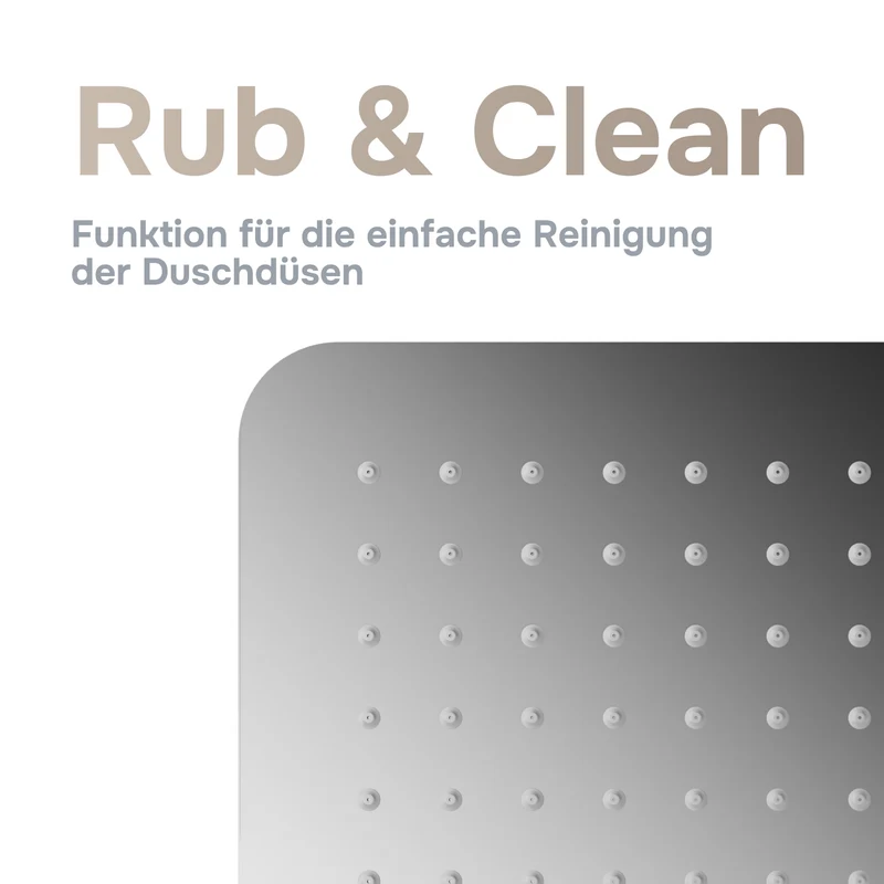 Duschsystem Play mit Regendusche – F078X000