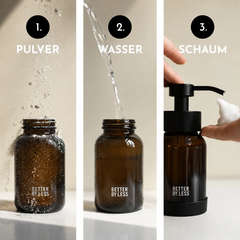 Spülschaum | Starter Set Braunglas